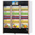 五洲伯乐 多媒体展示柜冷藏柜保鲜柜冰柜商用饮料柜红酒柜冰吧水果柜(LC-1288A多媒体开门)第3张高清大图