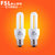 FSL佛山照明 2U节能灯螺口E27节能灯E27节能灯泡螺口光源T4-2U(白光（6500K） E27 2U 11W)第3张高清大图