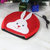 雨花泽  USB红色兔子鼠保暖标垫 DN-020第5张高清大图