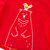 贝贝怡 男童短袖套装 男宝宝休闲夏装 纯棉透气短T恤短裤 182T171(120cm 大红)第4张高清大图