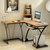 蔓斯菲尔电脑桌 现代简约转角书桌家用台式办公桌双人电脑桌(白植榉)第3张高清大图