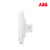 ABB开关插座面板德静系列白色86型二位电话电脑插座网线宽带座机电话线插座AJ323第3张高清大图
