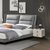 一号客厅  床意式软床卧室大床 （含床架 + 双床头柜）RC050第4张高清大图