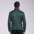 南极人 男士冬季新款商务休闲时尚立领羽绒服(D5002绿色)第4张高清大图