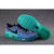 Nike耐克新款飞线男鞋跑鞋桔绿黑编织网面休闲运动鞋透气气垫跑步鞋训练鞋慢跑鞋(620469-500紫黑蓝 42)第4张高清大图