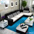 莫忘爱家现代小户型布艺沙发简约客厅可以拆洗转角沙发组合家具(2号色黑色 脚踏0.7*1.0米)第2张高清大图