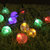 LED太阳能小彩灯户外防水满天星圣诞灯串阳挂件台花园庭院装饰灯(2.3厘米气泡球-彩色 太阳能-5米20灯【双模式】)第8张高清大图