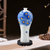 醴陵陶瓷器花瓶摆件釉下彩五彩手绘花瓶插花现代中式客厅装饰第2张高清大图