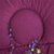 囍人坊 素色全棉纤维被 纯色加厚保暖纯棉冬被春秋被 双人单人丝绵被盖被H(深紫 150*200(4斤）)第3张高清大图