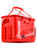 鱼桶装鱼桶EVA加厚一体成型活鱼桶多功能鱼护桶折叠钓箱钓鱼渔具(EVA钢丝包边-红色款35L)第5张高清大图
