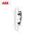 ABB开关插座面板德逸系列白色86型一位单开双控带LED灯一开双控开关AE164第3张高清大图