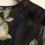 瑰蝴蝶2017夏装新款精品女装优雅气质真丝印花荷叶边连衣裙两件套72038(黑色 XL)第5张高清大图