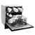 美的(Midea) WQP8-3906-CN 嵌入式洗碗机 110L 黑色 触屏控制 自动清洁第4张高清大图