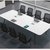 亿景鸿基 简约现代办公桌员工培训桌会议桌(白枫 2400)第2张高清大图