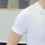 尊首(ZUNSHOU)2016新款男士T恤男士纯色领口双扣短袖T恤(黑色 3XL)第4张高清大图