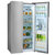 美的(Midea) BCD-540WKPZM 540升 对开门 冰箱 智能管理节能省电 炫彩钢第2张高清大图