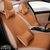 卡饰得(CARCHAD) 亚麻汽车坐垫 免捆绑座垫 轻薄透气四季垫 豪华版 11件套(米色 CD023)第5张高清大图