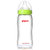 亲宽口径玻璃奶瓶 新生儿宝宝奶瓶防胀气婴儿玻璃奶瓶160/240ml(绿色240ml)第5张高清大图