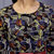 莉妮吉尔2016秋装新款韩版修身长袖裙子女装春秋款中长款印花连衣裙(英文字母 XL)第5张高清大图