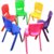 京好 孩童学习桌椅 幼儿园课桌套装 宝宝写字桌子套装升降餐桌B28(紫色月亮桌 可以升降)第3张高清大图