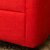 万诚家具欧式小户型布艺单人双人沙发酒店咖啡网吧电脑实木卡座沙发椅(红色 单人沙发)第5张高清大图