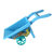 乐佳凡儿童沙滩戏水玩具早教工具挖沙漏铲子玩沙土玩雪亲子互动套装沙滩车玩具礼物 双轮沙滩推车（货号：2088-2）(蓝色 版本)第7张高清大图