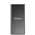 Sony/索尼固态移动硬盘256G SL-BG2 USB3.1苹果外置迷你高速SSD比名片还小 高速450M(黑色)第3张高清大图