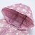 Oissie 奥伊西宝宝冬季羽绒连体衣婴儿连帽保暖爬服(80厘米（建议9-12个月） 紫色印花)第3张高清大图