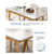 匠林家私北欧实木餐桌椅组合家用长方形饭桌现代简约小户型餐桌子(白色 餐椅)第3张高清大图
