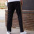 adidas阿迪达斯情侣款直筒长裤  阿迪新款舒适休闲 时尚百搭情侣款直筒裤长裤 TR30P2-BG(黑色 3XL)第5张高清大图