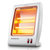 志高(CHIGO) 取暖器小太阳烤火炉迷你电暖气片办公室家用节能电暖器电暖炉 80D/80C第3张高清大图