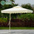 幽之腾罗马伞庭院室外折叠户外遮阳伞太阳伞保安岗亭花园家具伞(2.2*2.2米4骨两把起拍)第4张高清大图