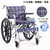 轮椅可折叠带坐便轻便便携老人老年人残疾人半躺全躺助行车手推车(助力款半躺花格（便盆款）)第3张高清大图