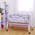 欧式铁艺婴儿床208宝宝摇篮童床(红色圈圈+枕头+棉垫+赠品)第3张高清大图