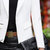 VEGININA 韩版短款长袖修身显瘦一粒扣小西装外套 10073(白色 XXL)第5张高清大图