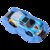 蓝帽子AR飞车电动声光玩具男女童玩具声光感应抖音同款(幽蓝行者)第2张高清大图