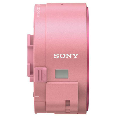 索尼（SONY）DSC-QX10 镜头数码相机 粉色