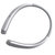 LG HBS-910无线蓝牙耳机LG 900升级版颈戴式商务音乐耳机 立体声音乐耳机(银白色)第4张高清大图