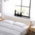 一米色彩 北欧实木床日式简约软靠床婚床卧室家具双人床(原木色 1.8米单个床)第4张高清大图