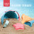 贝恩施（beiens）沙滩玩具套装 夏日宝宝户外沙滩戏水玩具挖沙软胶 宝宝洗澡玩具（颜色随机）(沙滩玩具10件套 套装)第3张高清大图