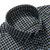 月牙泉秋装新款男装纯棉磨毛格子衬衫 男士黑色格子扣领长袖衬衣(Y2-28 39)第4张高清大图