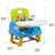 Goodbaby好孩子儿童餐椅 婴儿餐桌椅 宝宝*座椅便携可折叠ZG20(ZG20-W-L233BG)第2张高清大图