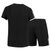 阿迪达斯运动套装男夏季大码潮纯棉速干透气短袖T恤跑步五分短裤-网(黑色)第2张高清大图