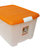 爱丽思IRIS 50L大号环保树脂彩色整理塑料收纳箱TB-54D 三个套装(橙色/不透明)第4张高清大图