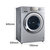 松下（Panasonic）新品10公斤变频全自动家用滚筒洗衣机(银色)XQG100-E1A2T第2张高清大图