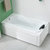艾戈恋家卫浴 浴缸 1.5米双裙亚克力成人浴缸 浴盆浴池 5004第4张高清大图