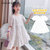 CaldiceKris（中国CK）民族风棉布裙CK-FS3589(白色 140)第4张高清大图