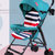 吉宝宝婴儿推车轻便折叠简易伞车可坐躺宝宝小孩夏季旅行幼儿童手推车(标配款—马卡蓝 半棚款 （防驼背） 默认版本)第3张高清大图