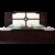 实木床双人床 皮床软包靠背1.8m大床 现代中式实木床 实木卧室家具(1.8米床+床头柜*2+乳胶床垫)第5张高清大图