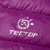 TECTOP超轻户外亲子羽绒服女短款防风男保暖羽绒衣连帽潮(紫色 XXL)第5张高清大图